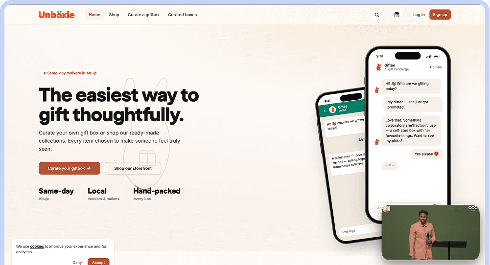 Unboxie screenshot
